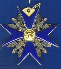 Schwarzer Adler Preußen Kurfürst Friedrich Orden #10019 Wappenschild